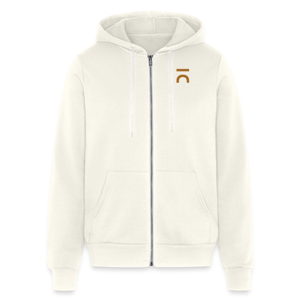 Bridge C&W Unisex Zip Hoodie - vintage white