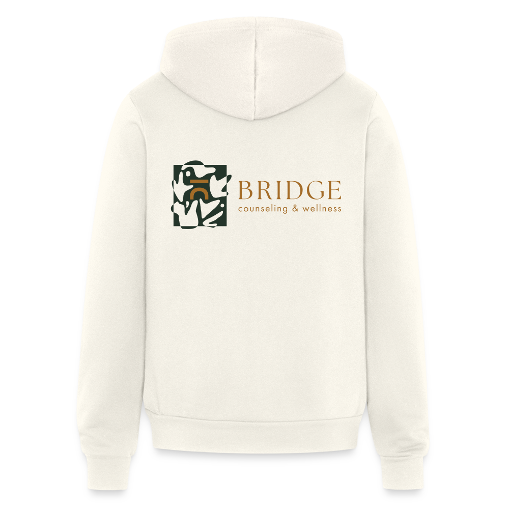 Bridge C&W Unisex Zip Hoodie - vintage white