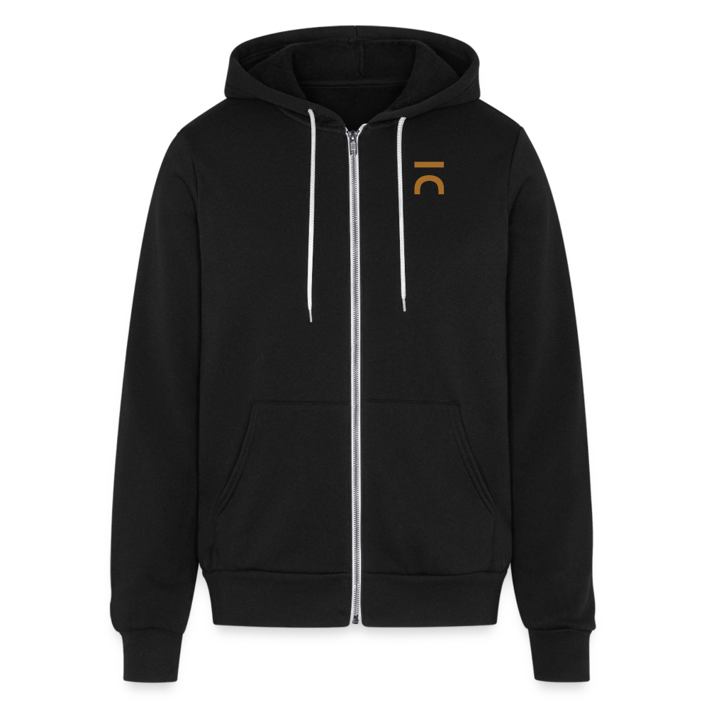 Bridge C&W Unisex Zip Hoodie - black