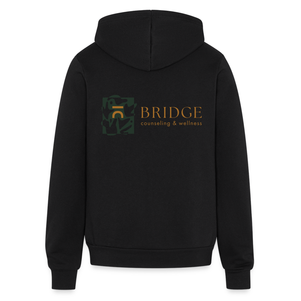Bridge C&W Unisex Zip Hoodie - black