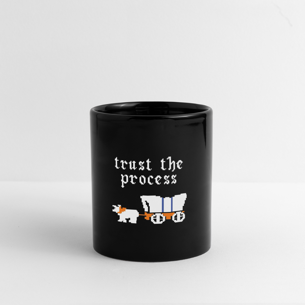 Trust the Process Mug - black