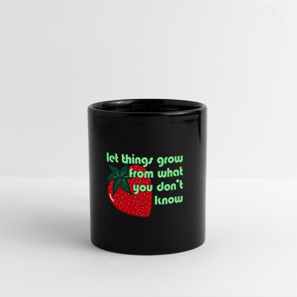 Grow Curious Mug - black