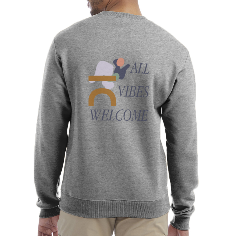 Bridge All Vibes Unisex Sweatshirt - heather gray