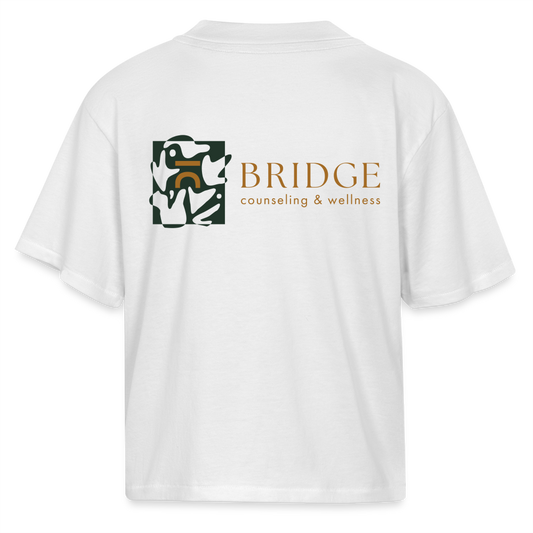 Bridge C&W Boxy Tee - white