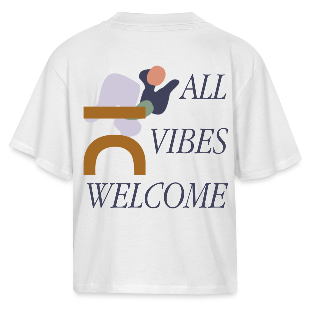 Bridge All Vibes Boxy Tee - white