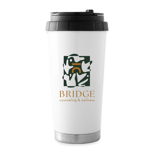 Bridge C&W Travel Mug - white