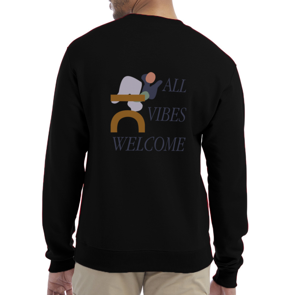 Bridge All Vibes Unisex Sweatshirt - black