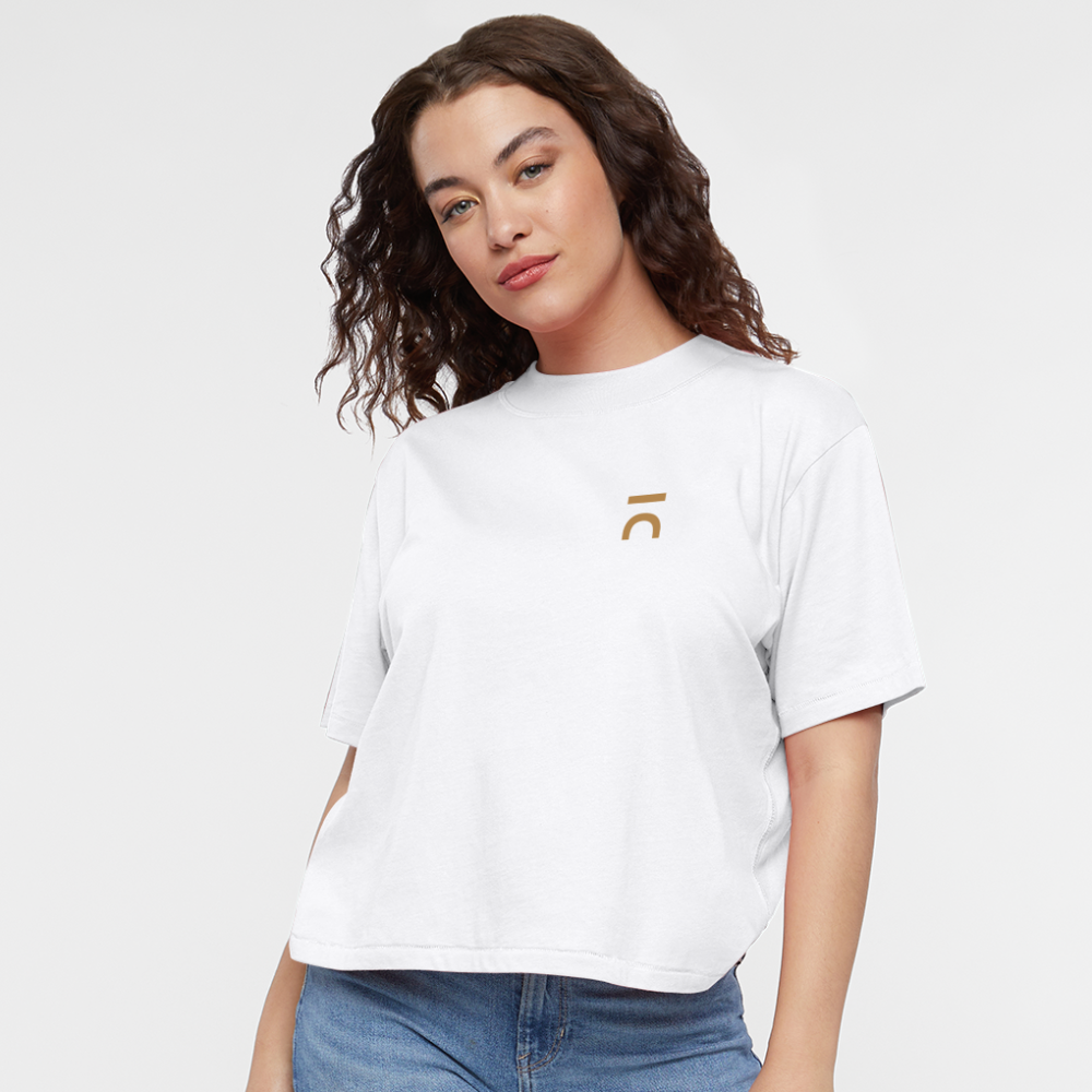 Bridge All Vibes Boxy Tee - white