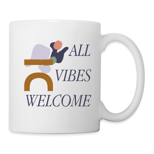 Bridge All Vibes Mug - white