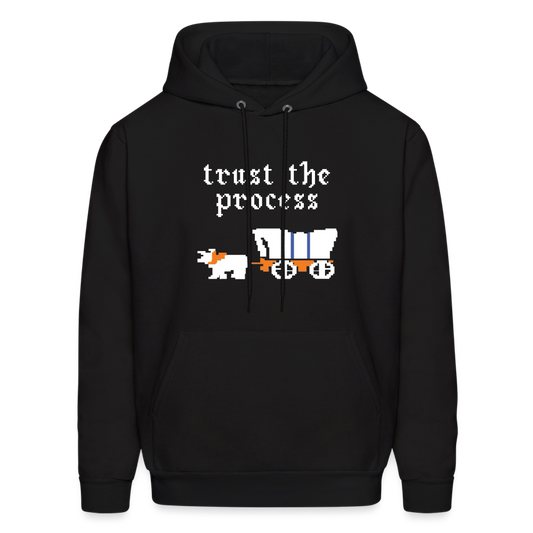 Trust the Process Hoodie - black